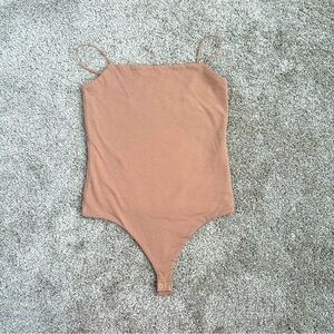 Banana Republic Tan Spaghetti Strap Tank Top Bodysuit Size XS